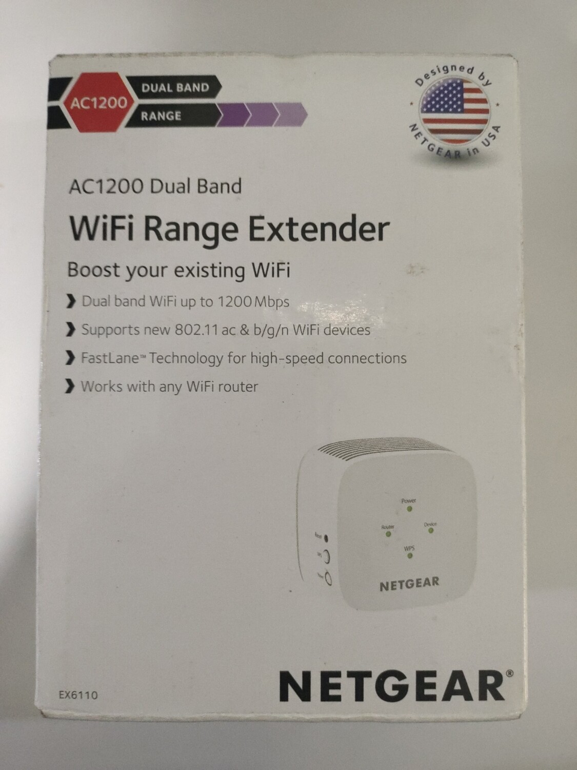 Netgear EX6110 Dual Band WIFI Range Extender