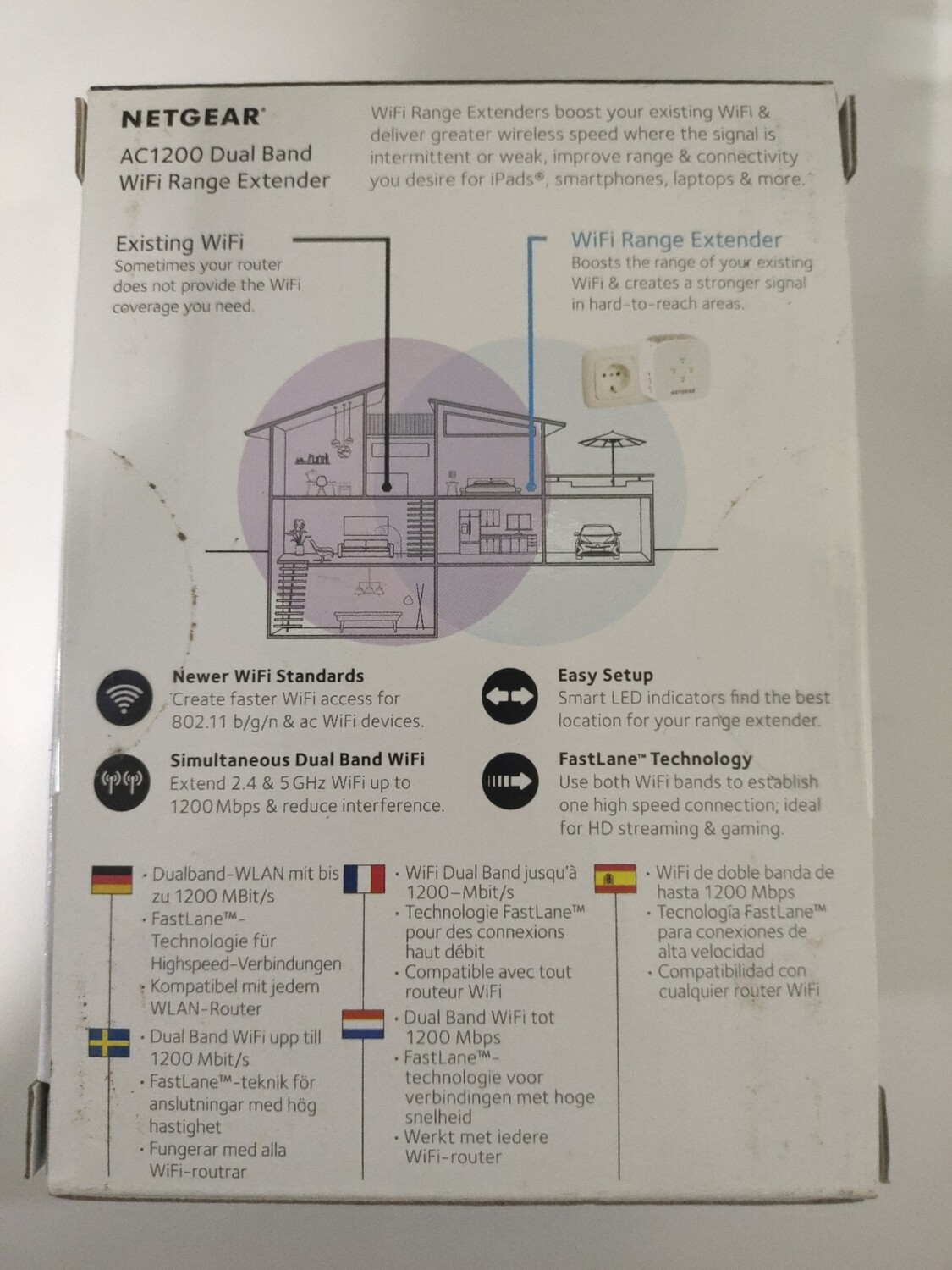 Netgear EX6110 Dual Band WIFI Range Extender