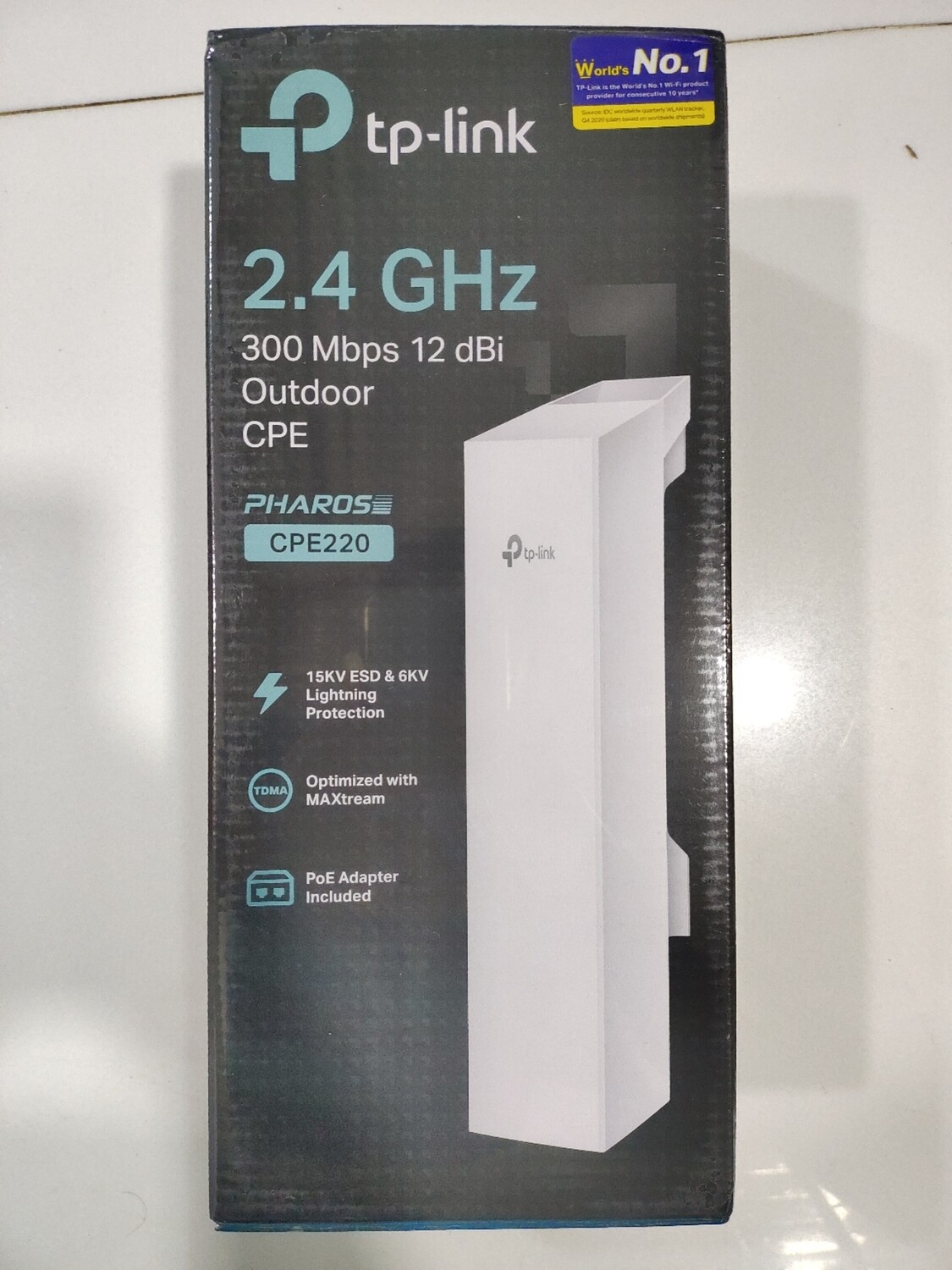 TP Link CPE220 2.4GHz 300Mbps 12dBi Outdoor Access Point