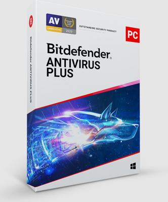 New, 1 User, 1 Year, Bitdefender Antivirus, Plus