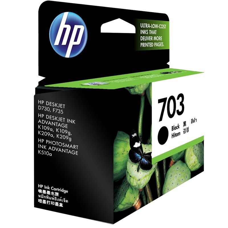 HP 703 Black Ink Cartridge
