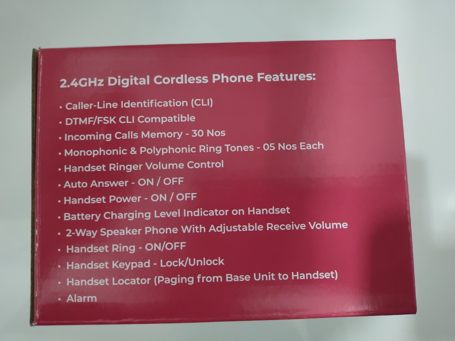 Beetel X70 Cordless Landline Phone Black Beetel X70 Cordless Landline Phone Black