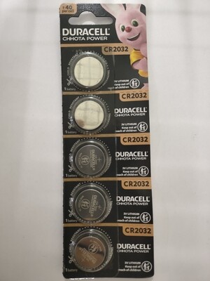 Duracell CR2032 Chhota Power Coins, 5-Battery