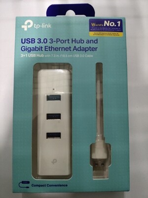 TP-Link UE330 USB Hub & Gigabit Ethernet Adapter TP-Link UE330 USB Hub & Gigabit Ethernet Adapter