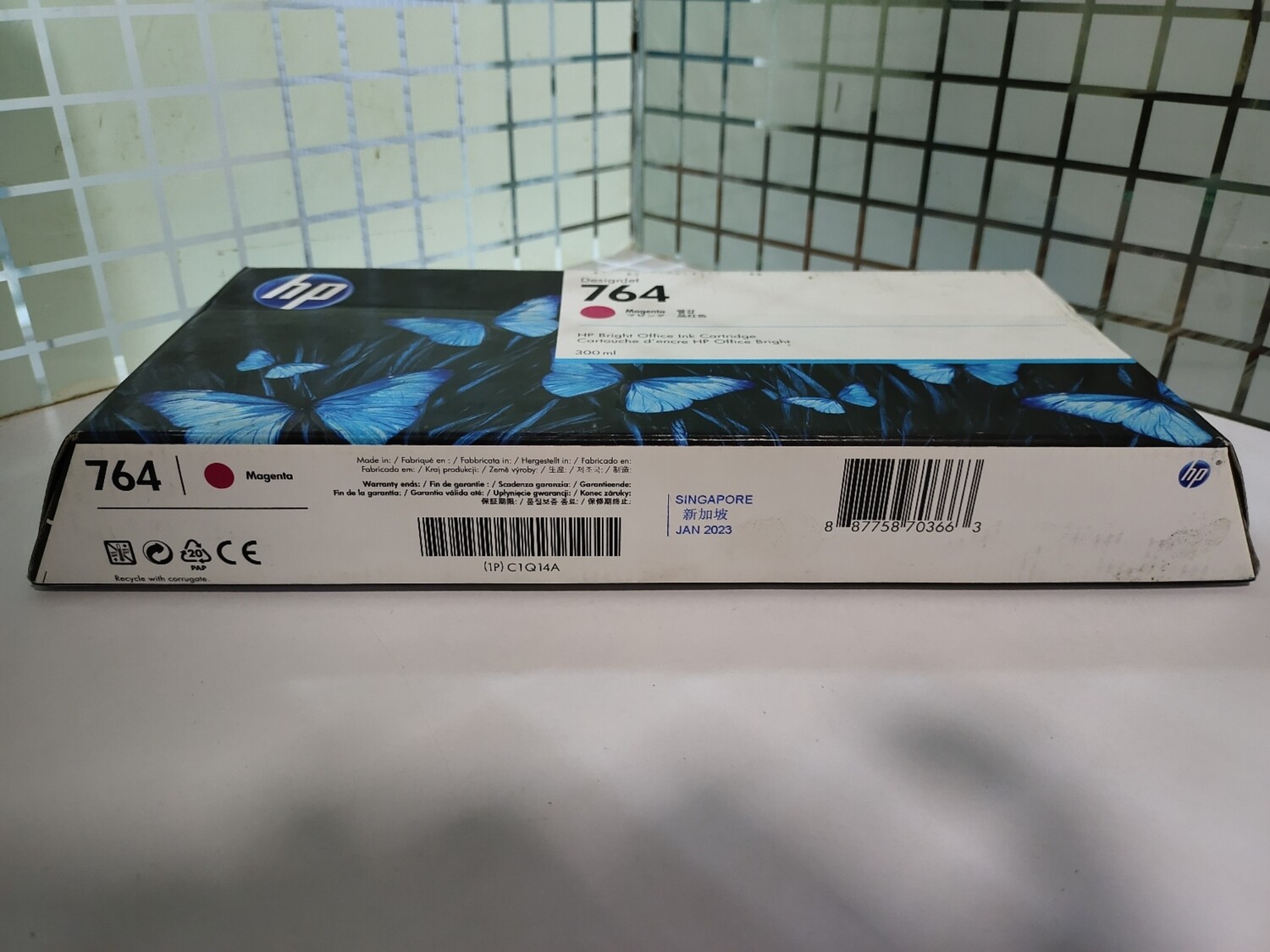 HP DesignJet 764 / 764B Magenta Ink Cartridge, 300ml