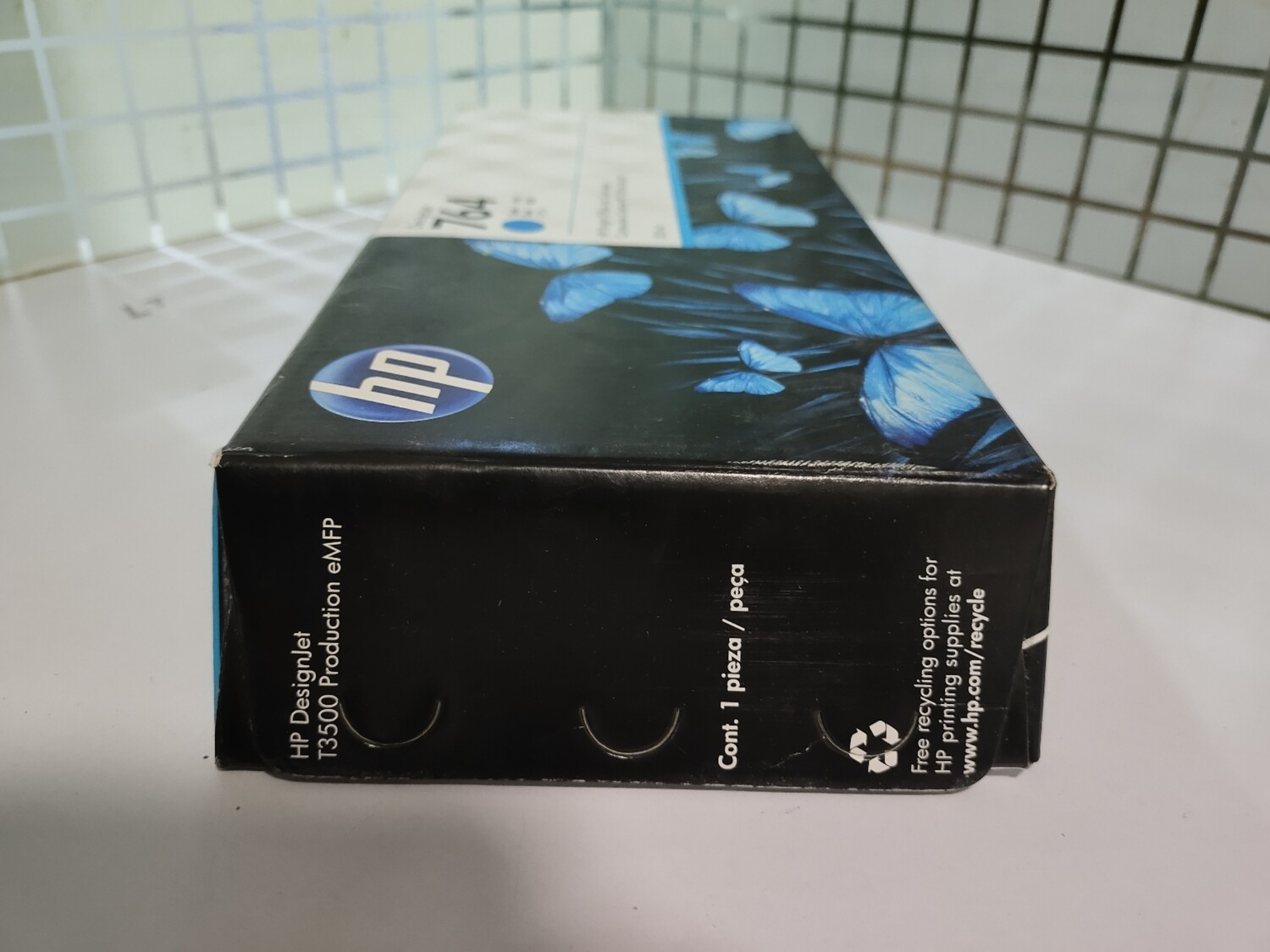 HP DesignJet 764 / 764B Cyan Ink Cartridge, 300ml