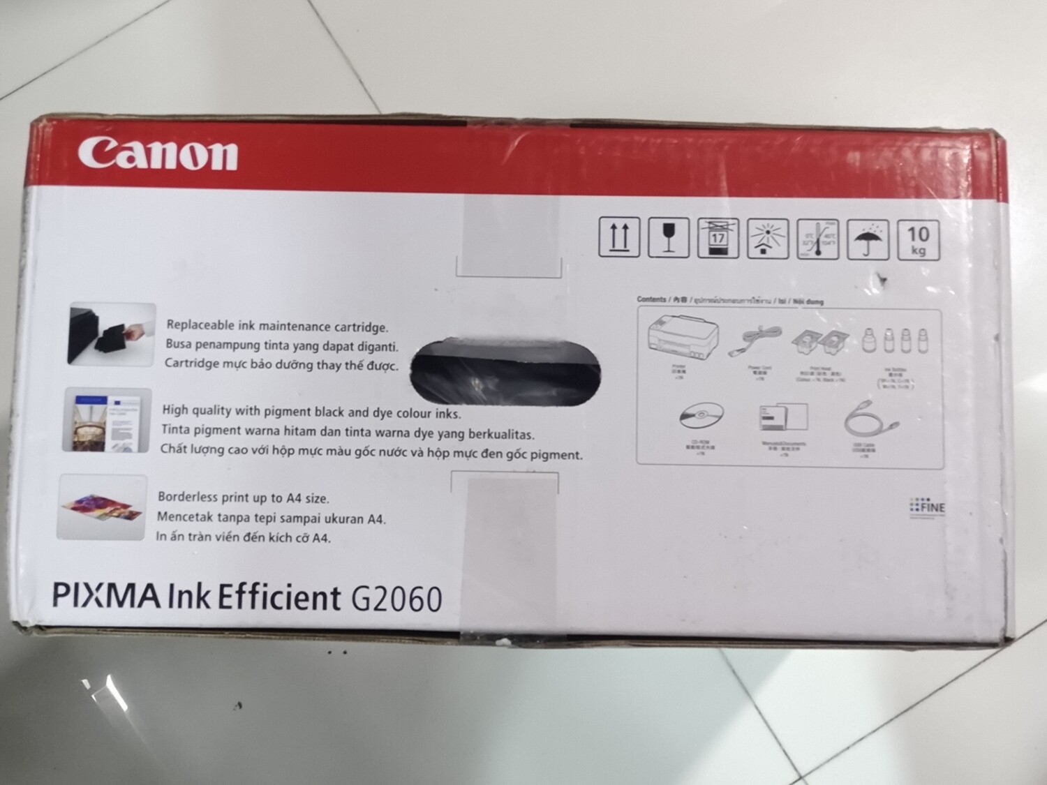 Canon Pixma G2060 All-in-One Ink Tank Printer