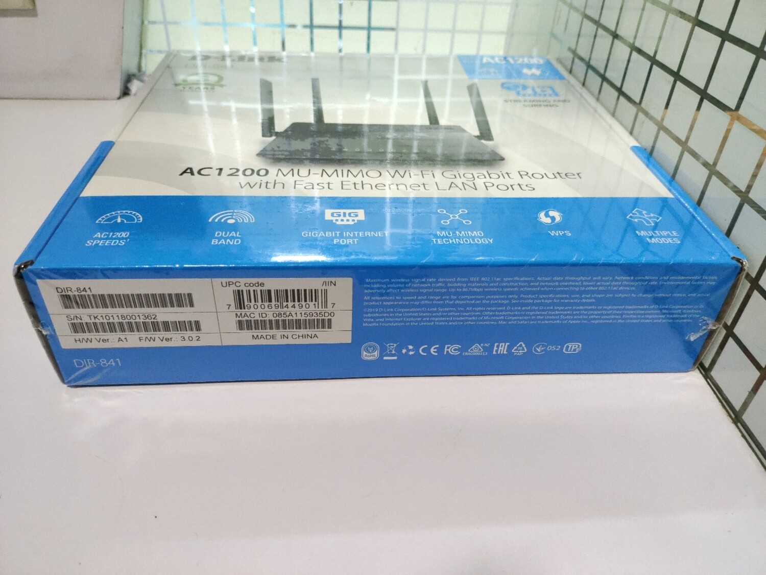 D Link DIR-841 AC1200 Wi-Fi Gigabit Router D Link DIR-841 AC1200 Wi-Fi Gigabit Router