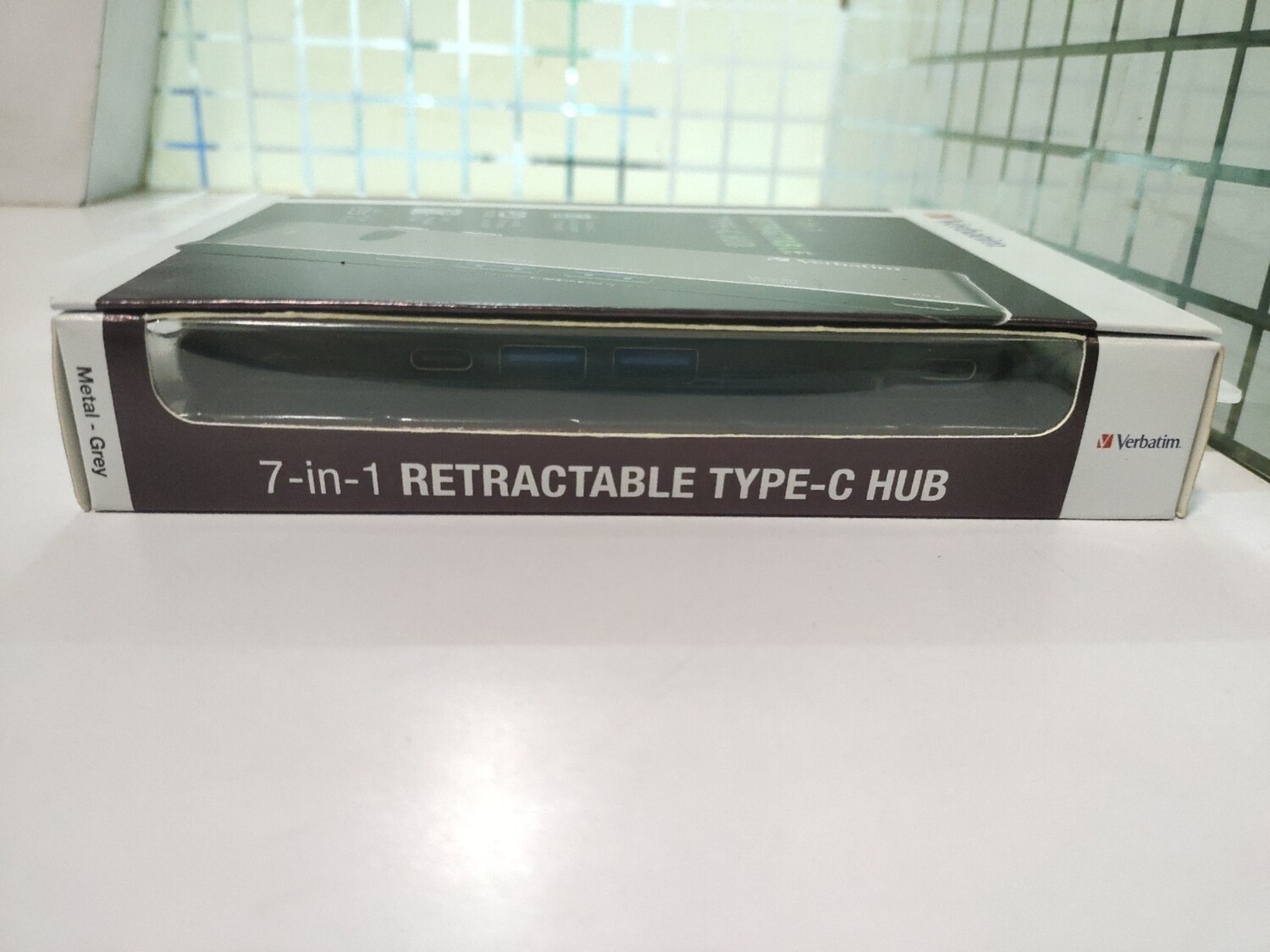 Verbatim 7in1 Retractable Type-C Hub