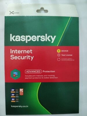 1 User, 1 Year, Kaspersky Internet Security