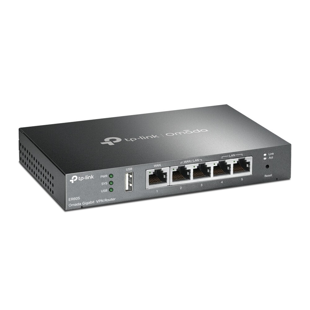 TP Link ER605 Omada Gigabit VPN Router TP Link ER605 Omada Gigabit VPN Router