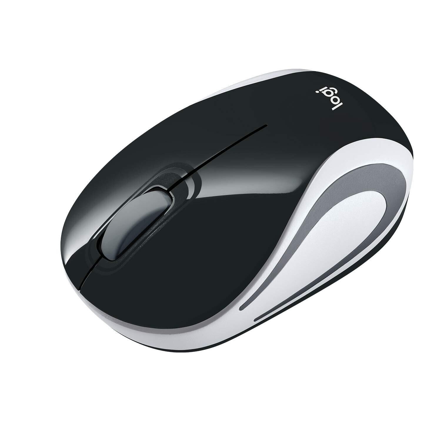 Logitech M187 Mini Wireless Mouse, Black Logitech M187 Mini Wireless Mouse, Black