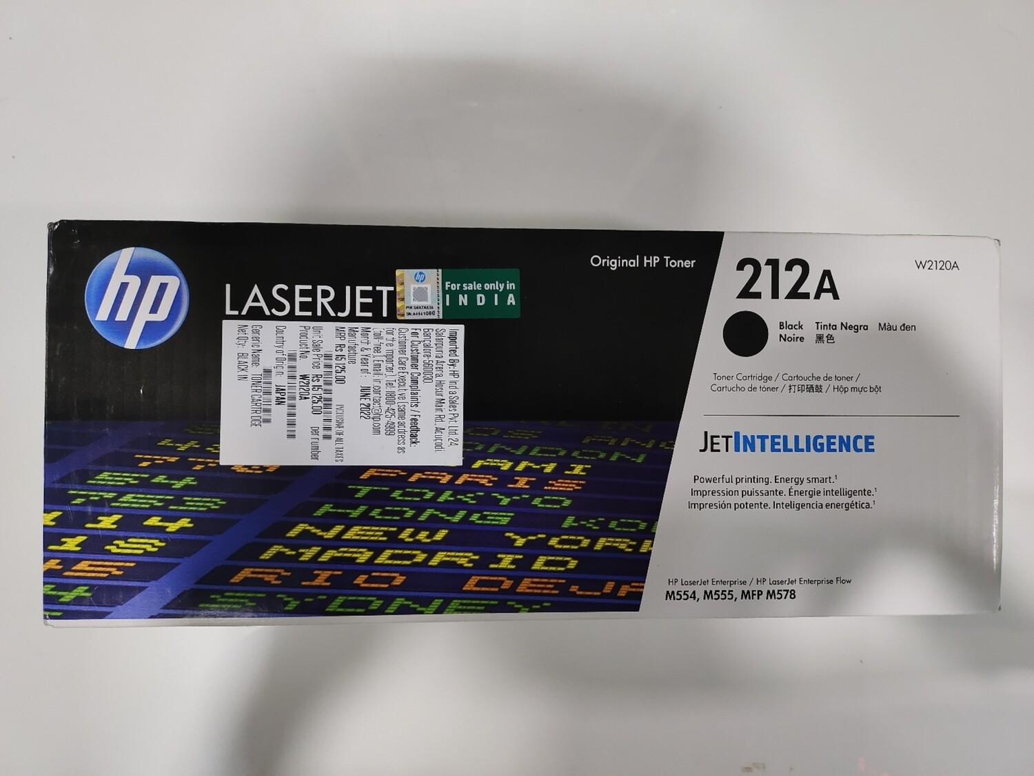 HP 212A Black LaserJet Toner Cartridge HP 212A Black LaserJet Toner Cartridge