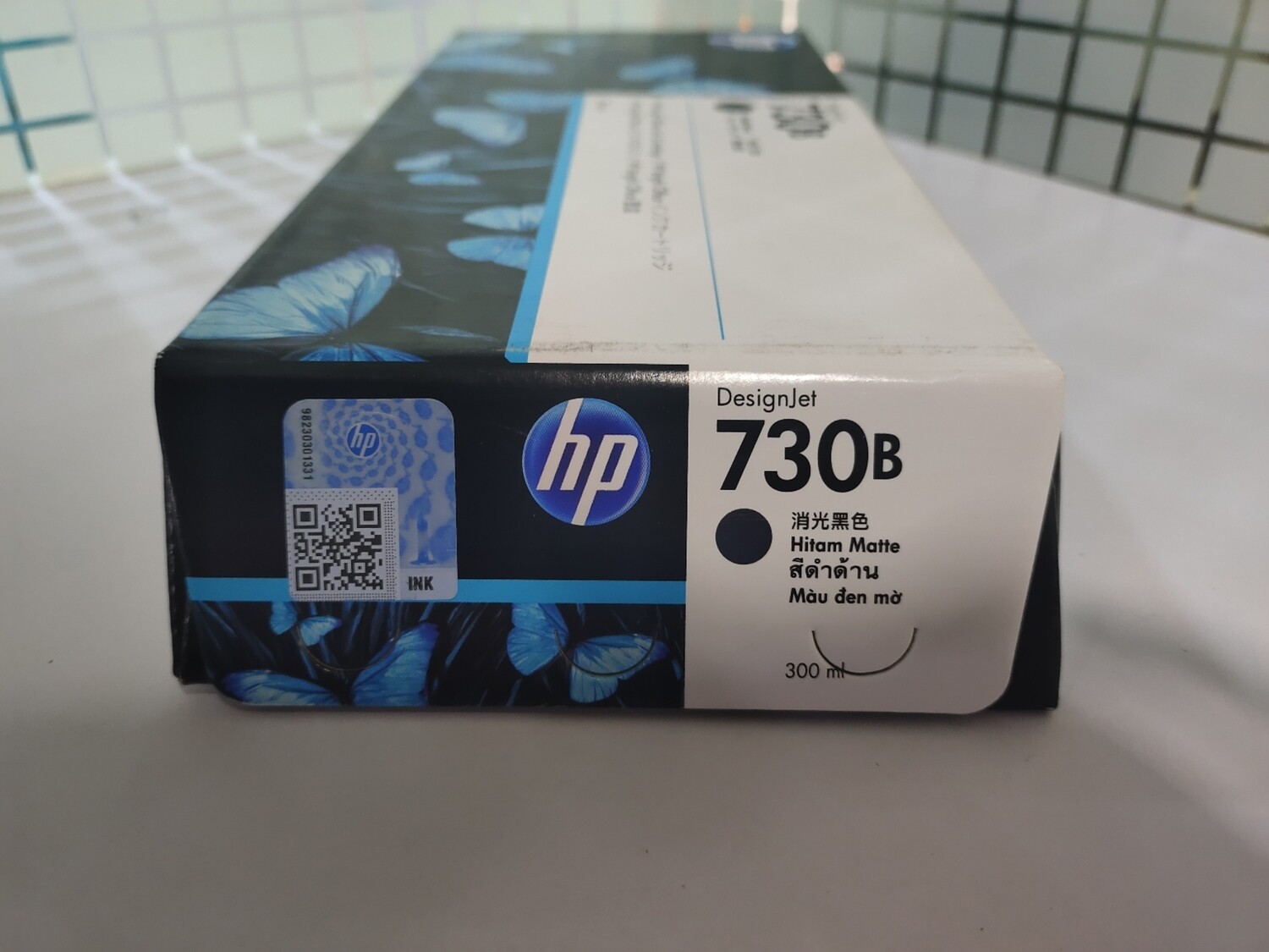 HP 730B 300-ml Matte Black DesignJet Ink Cartridge (3ED51A)