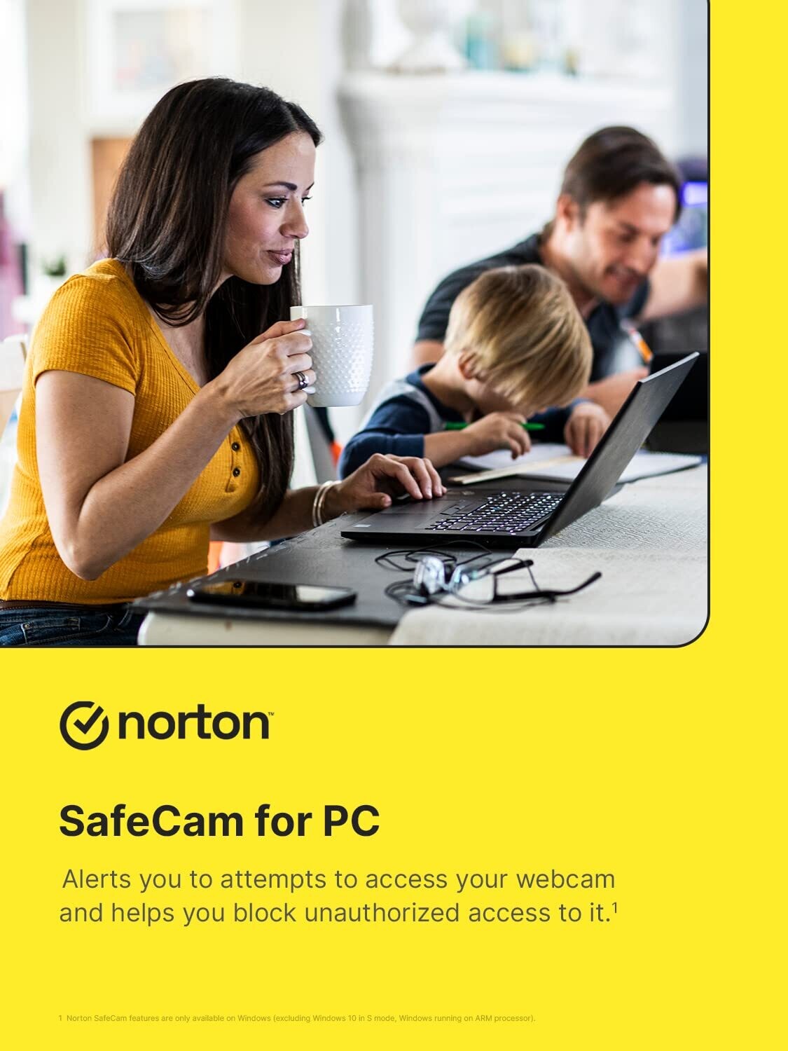 New, 3 User, 1 Year, Norton 360 Deluxe Total Security
