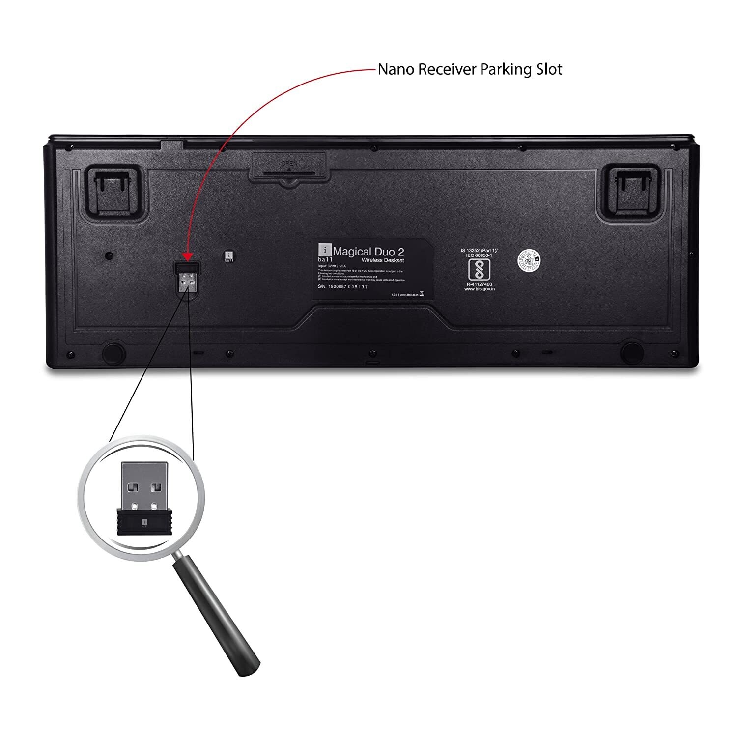 iBall Magical Duo 2 Wireless Keyboard Mouse iBall Magical Duo 2 Wireless Keyboard Mouse