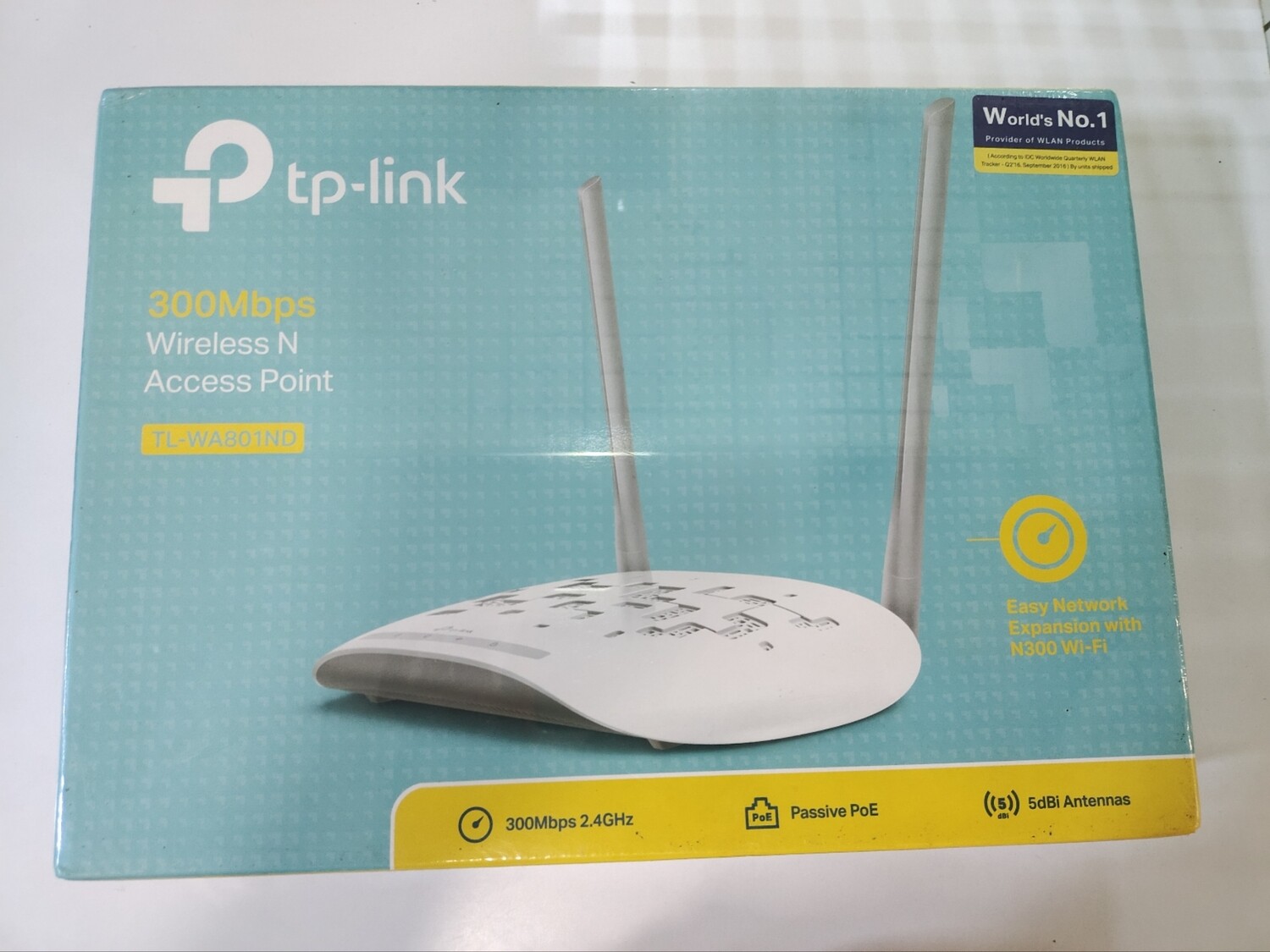 TP-Link WA801ND Wireless N Access Point, N300Mbps