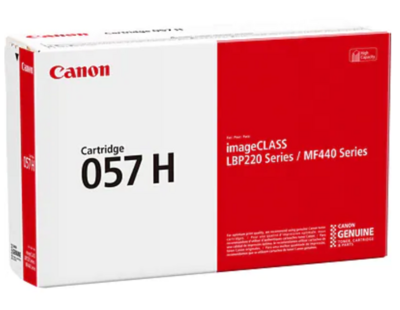 Canon 057H Black Toner Cartridge