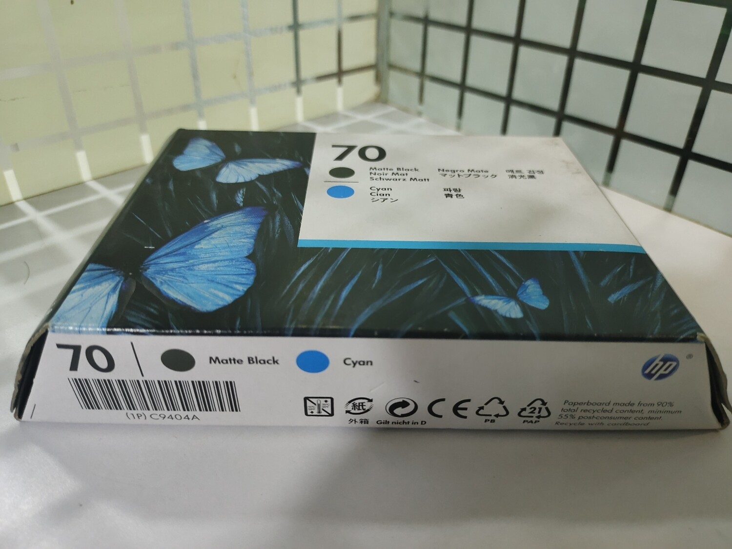 HP 70 Matte Black and Cyan DesignJet Printhead