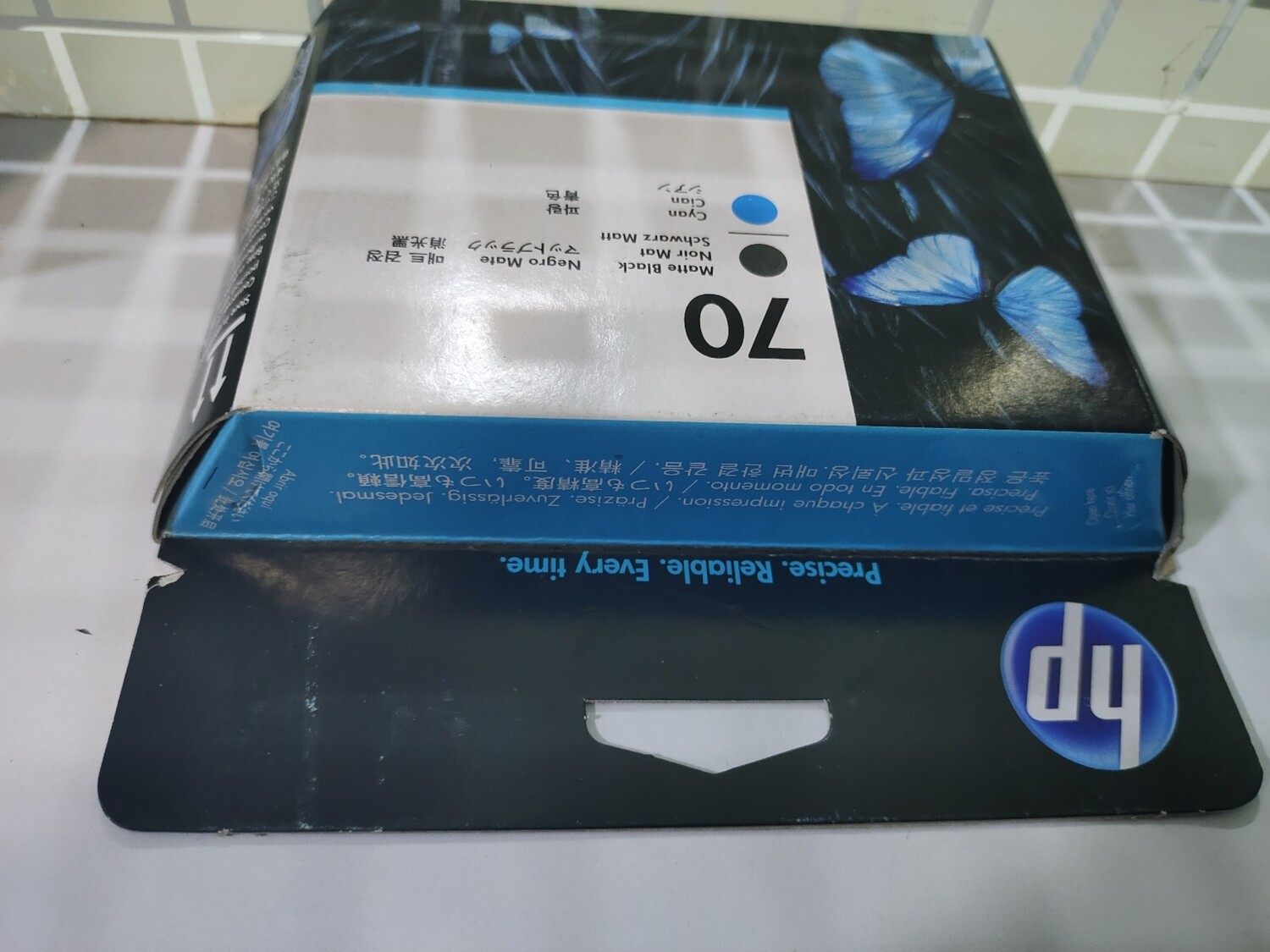 HP 70 Matte Black and Cyan DesignJet Printhead