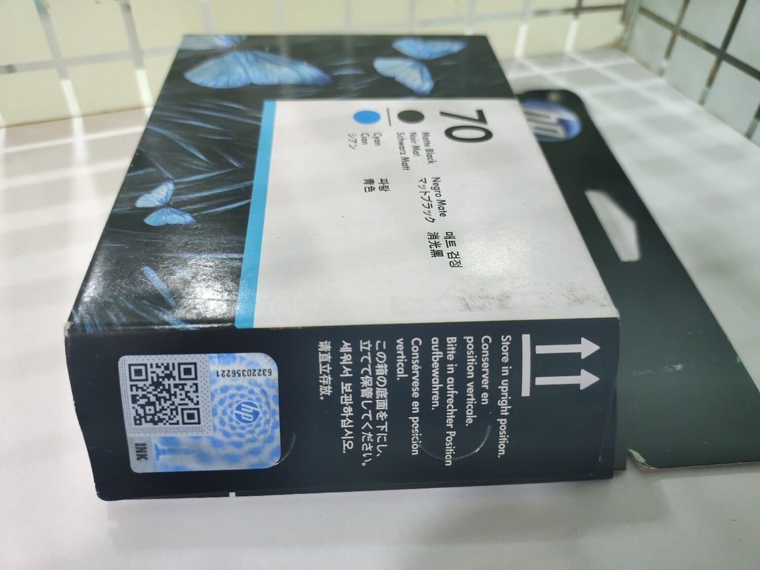 HP 70 Matte Black and Cyan DesignJet Printhead