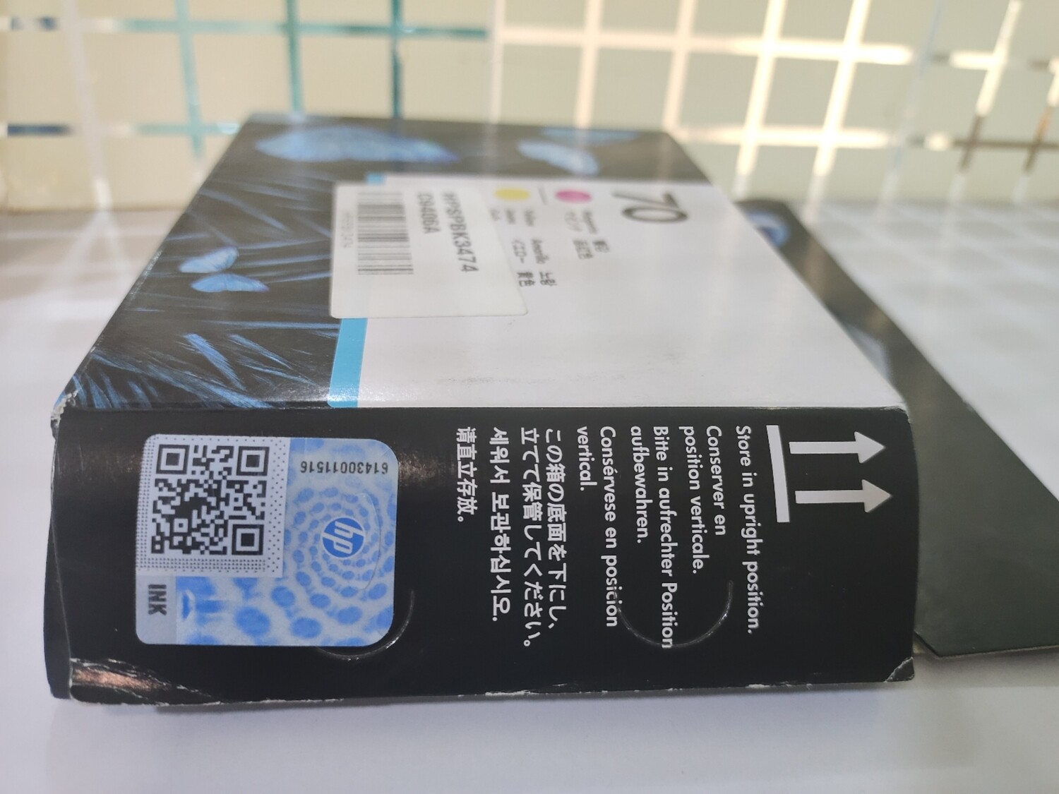 HP 70 Magenta and Yellow DesignJet Printhead