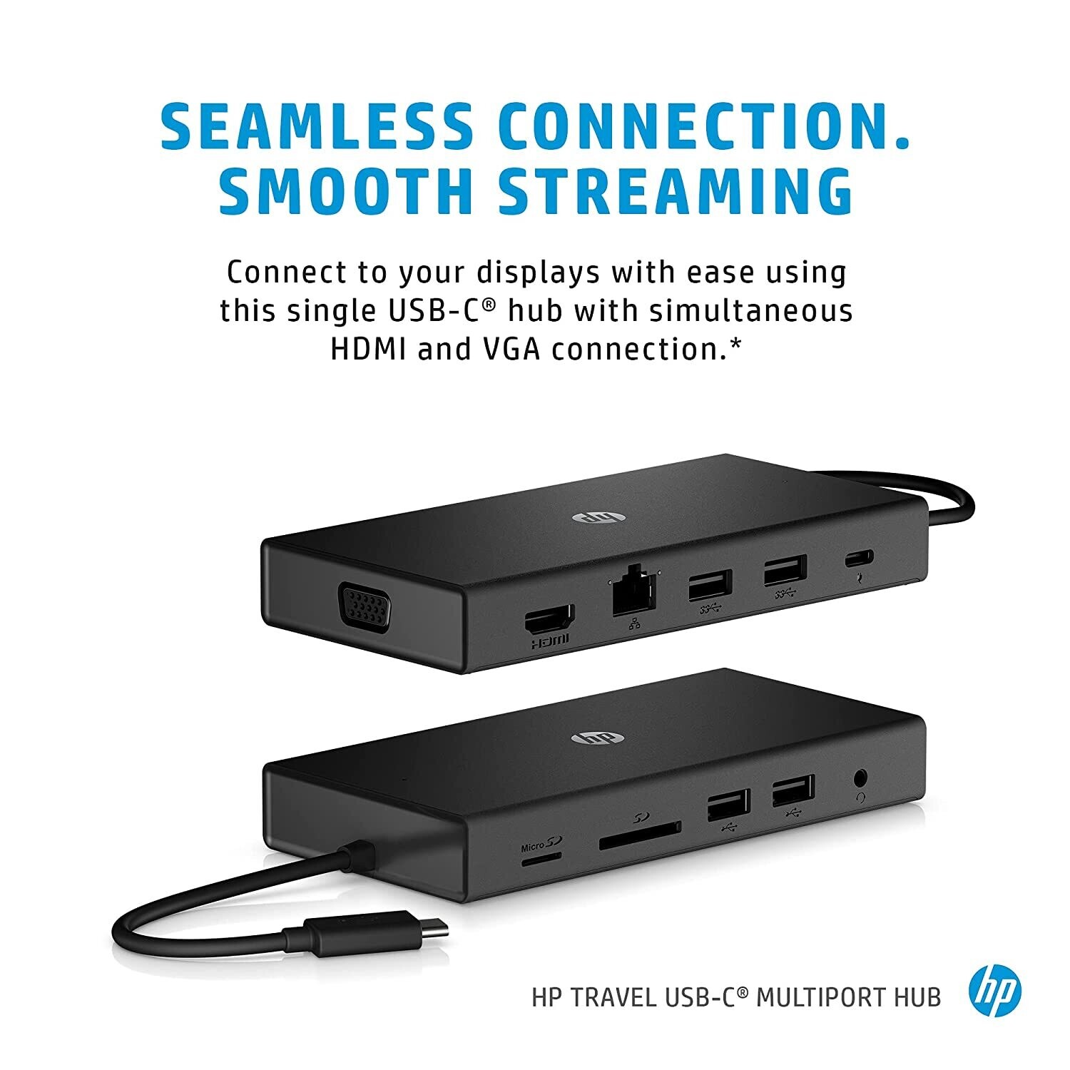 HP Travel USB-C Multi Port Hub Docking Station HP Travel USB-C Multi Port Hub Docking Station