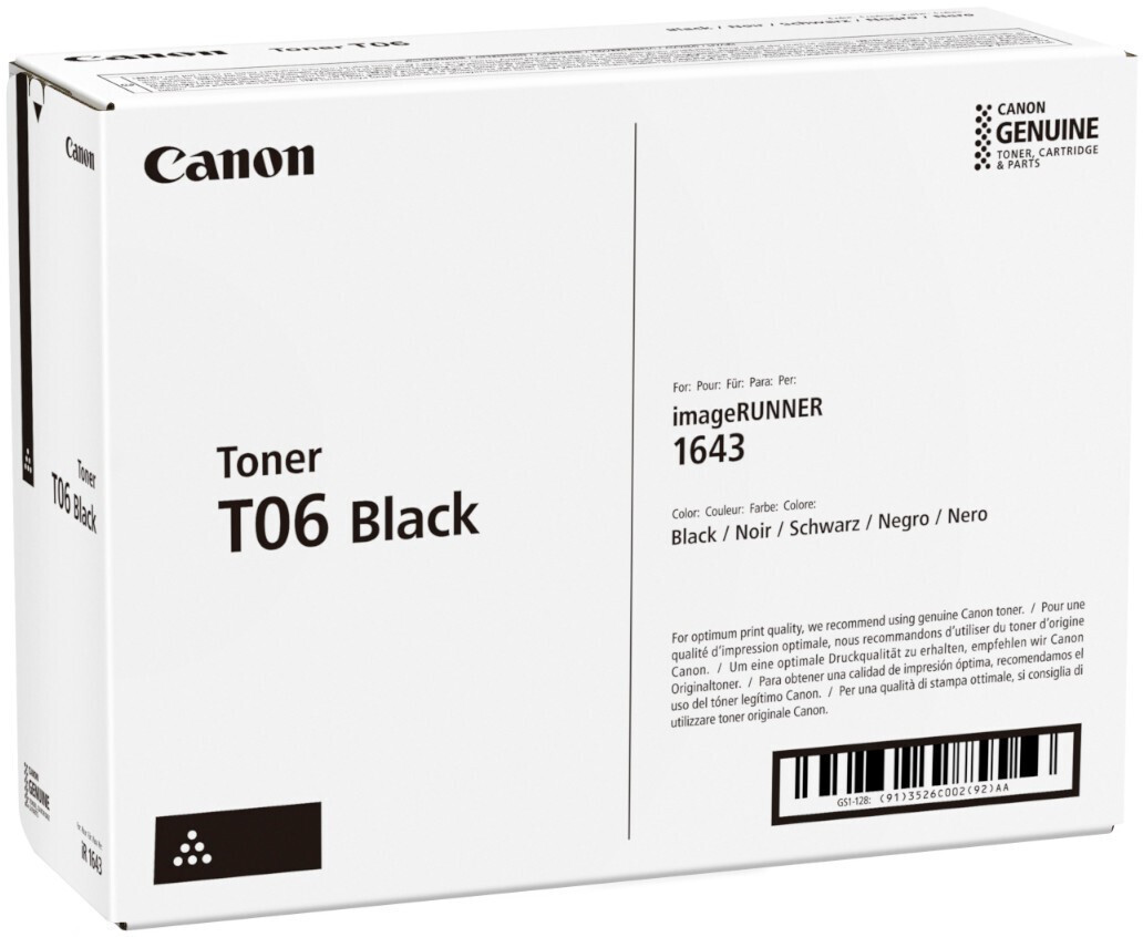 Canon T06 Black Toner Cartridge - Rs.6000