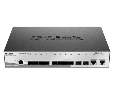 D-Link DGS-1210-12TS/ME 12-Port Gigabit Fiber Metro Ethernet Switch