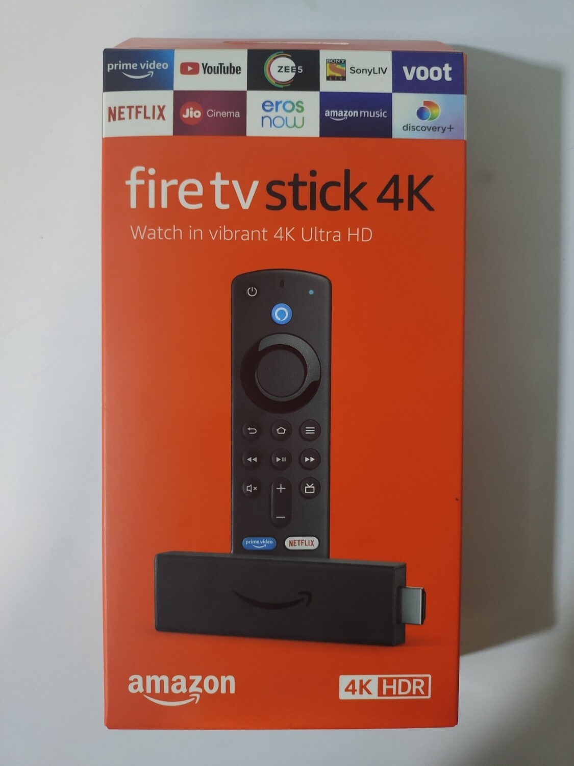 Fire TV Stick 4K with all-new Alexa Voice Remote