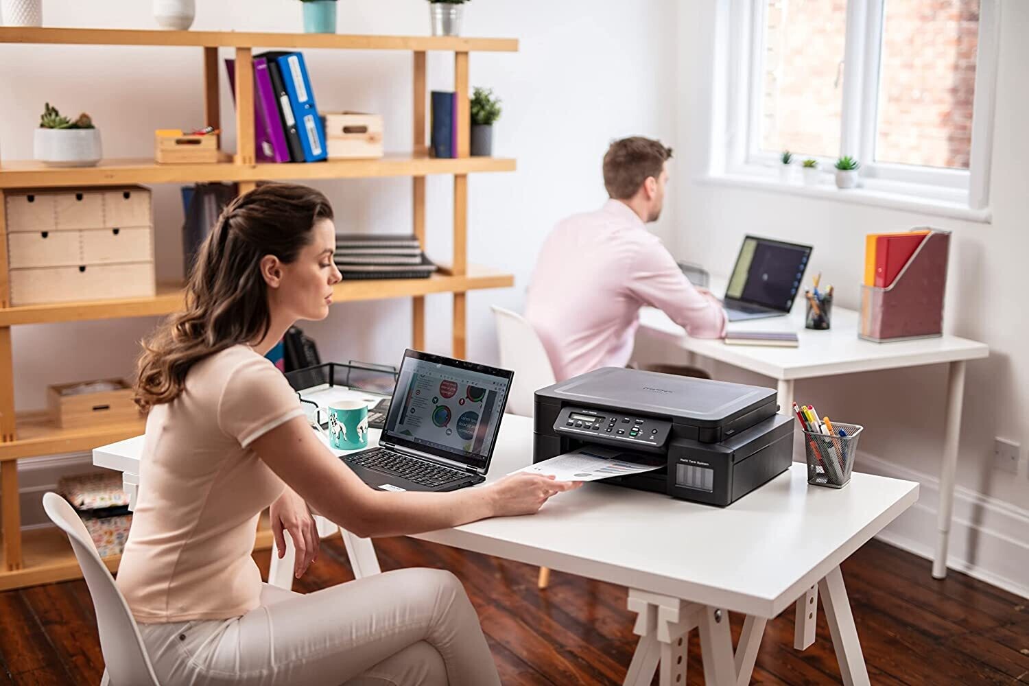 Brother DCP-T525W Wi-Fi Color Ink Tank Multifunction Printer