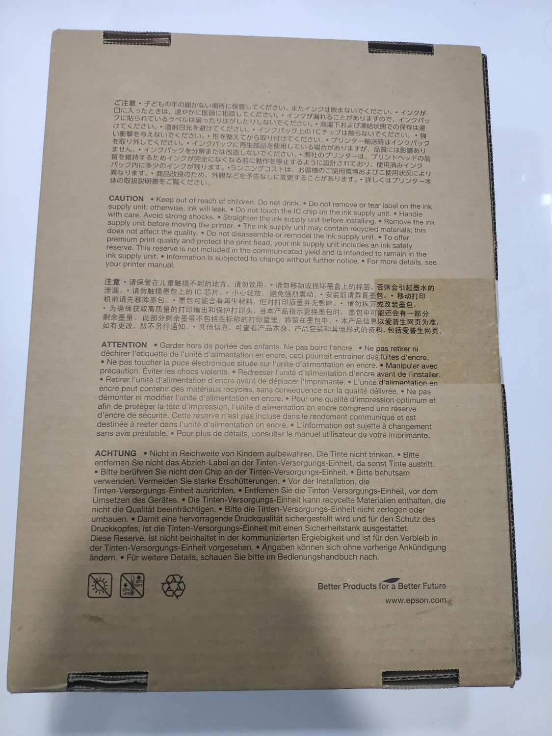 Epson T8451 Ink Cartridge, Black Epson T8451 Ink Cartridge, Black