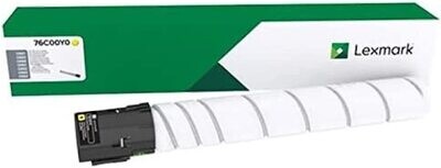 Lexmark 76C00Y0 Yellow Toner Cartridge Lexmark 76C00Y0 Yellow Toner Cartridge