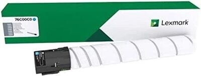 Lexmark 76C00C0 Cyan Toner Cartridge Lexmark 76C00C0 Cyan Toner Cartridge