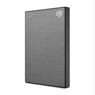 Seagate One Touch 4TB External HDD with Password Protection – Space Gray