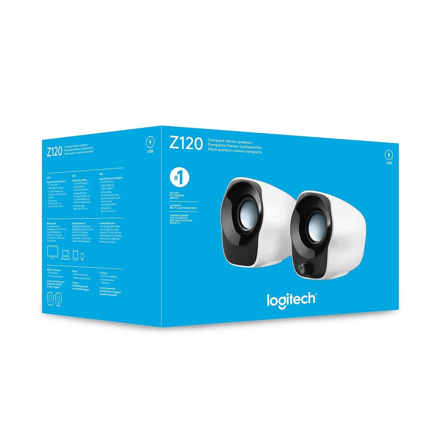 Logitech Z120 Stereo 2.0 Speakers Logitech Z120 Stereo 2.0 Speakers