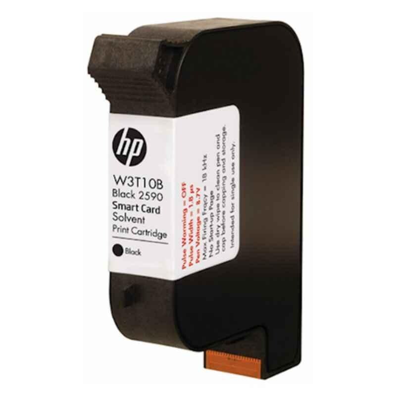 HP 2590 W3T10B Black Solvent Cartridge HP 2590 W3T10B Black Solvent Cartridge