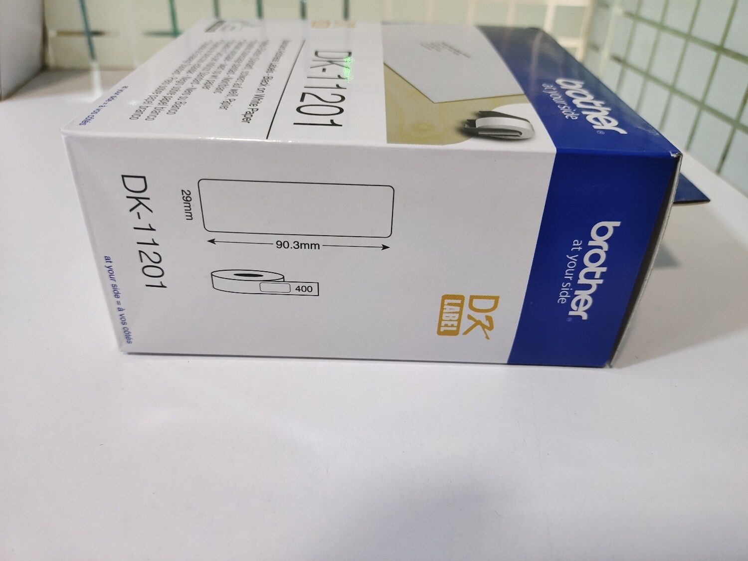 Brother DK11201 Standard Address Label, 29mm X 90mm X 400pcs