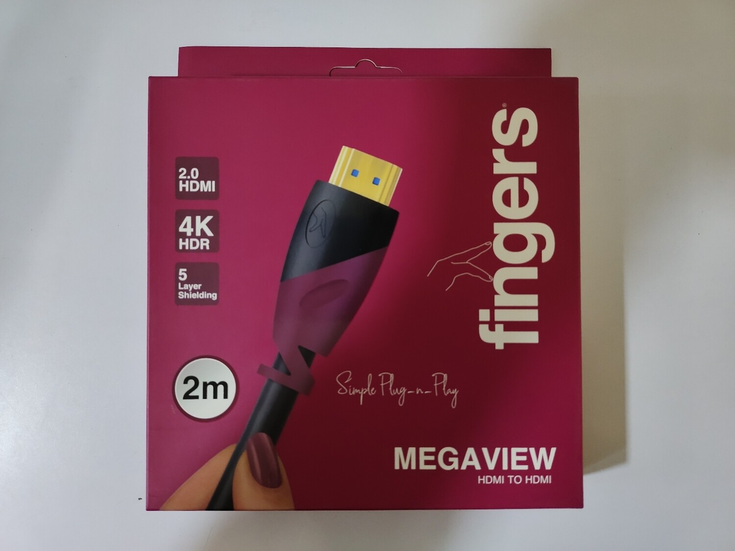 Fingers 2 meters MegaView (HDMI to HDMI) cable
