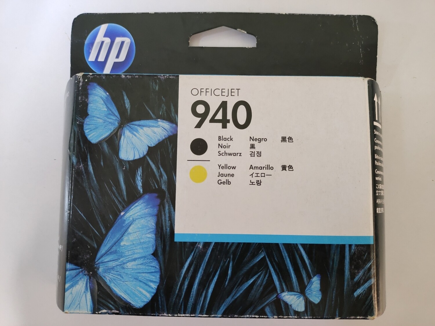 HP 940 Black & Yellow Printhead, C4900A HP 940 Black & Yellow Printhead, C4900A