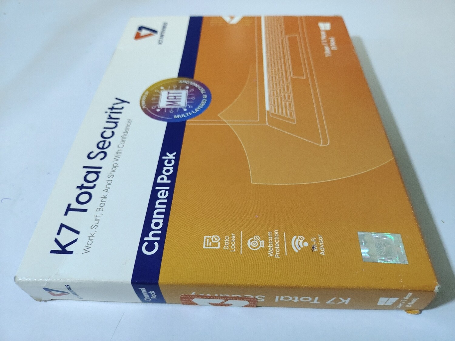 New, 5 User, 1 Year, K7 Total Security with Mat