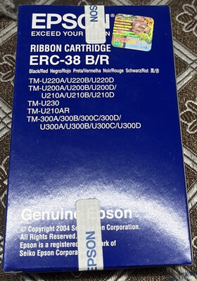 Epson ERC-38B/R Ribbon Cartridge
