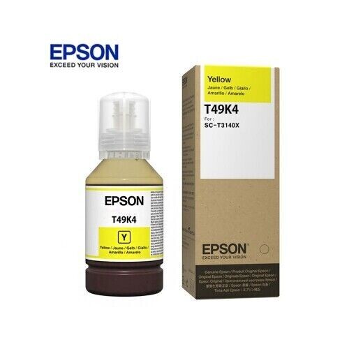 Epson T49K4 Yellow Genuine Ink bottle