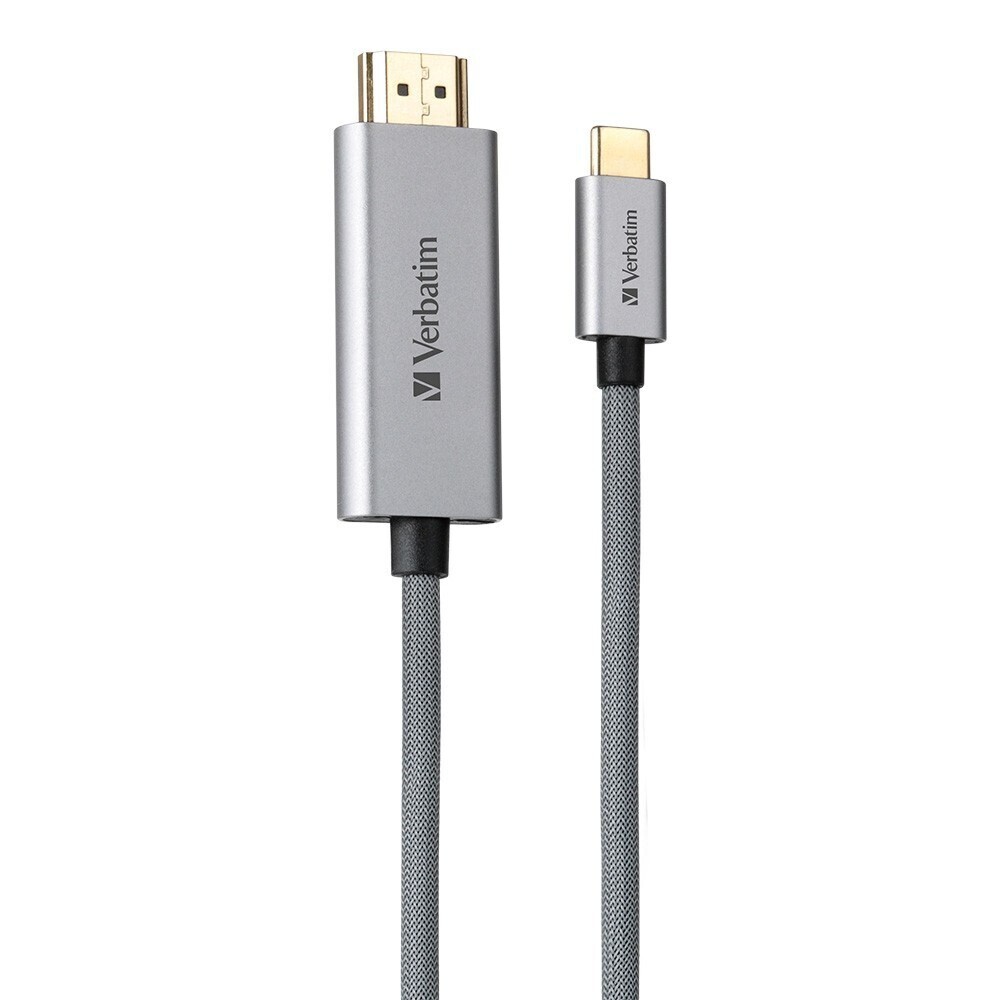 Verbatim 2mtr Type-C to HDMI Naylon Cable