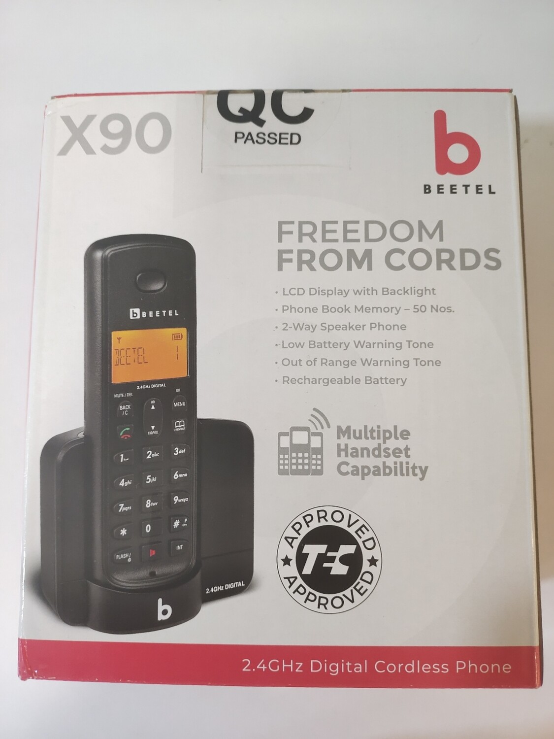 Beetel X90 Cordless Landline Phone Beetel X90 Cordless Landline Phone