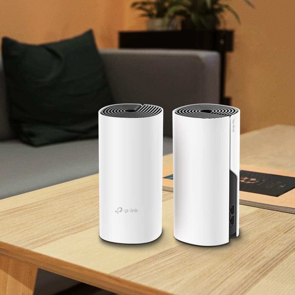 TP-Link Deco M4 AC1200 Whole Home Mesh Wi-Fi System (Pack of 2) TP-Link Deco M4 AC1200 Whole Home Mesh Wi-Fi System (Pack of 2)