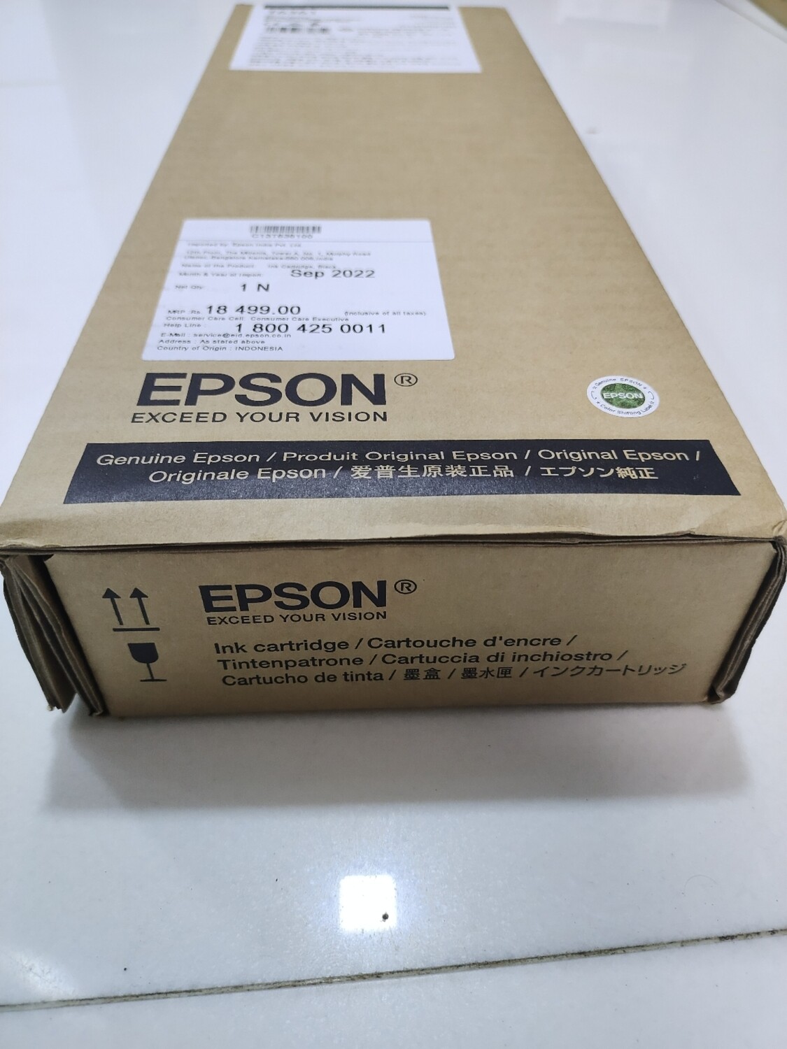 Epson T6361 Ink Cartridge, Photo Black, 700ml Epson T6361 Ink Cartridge, Photo Black, 700ml