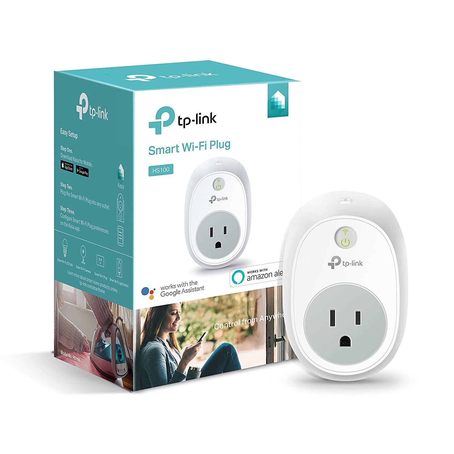 TP-Link HS100 Wi-Fi Smart Plug TP-Link HS100 Wi-Fi Smart Plug