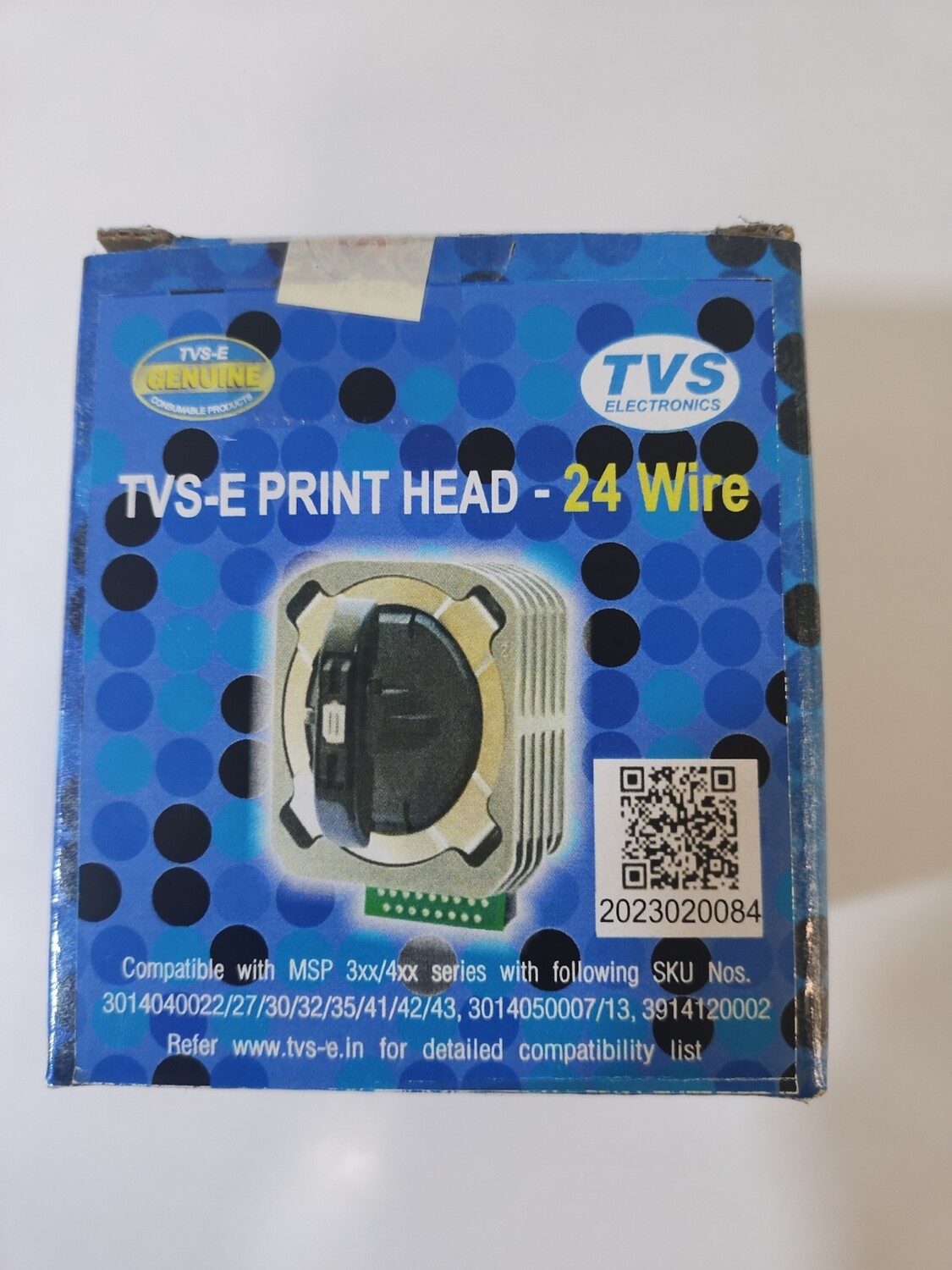 TVS MSP 355/455 Dotmatrix 24W T15 Printhead