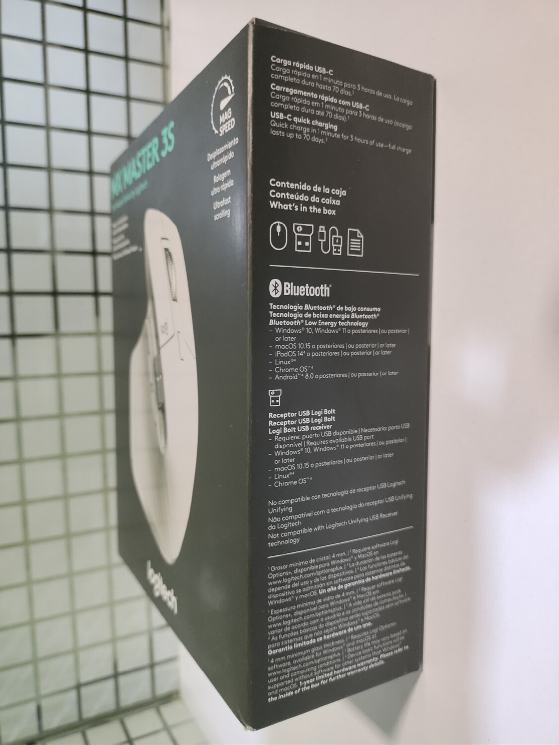 Logitech MX Master 3S Wireless Mouse White Logitech MX Master 3S Wireless Mouse White